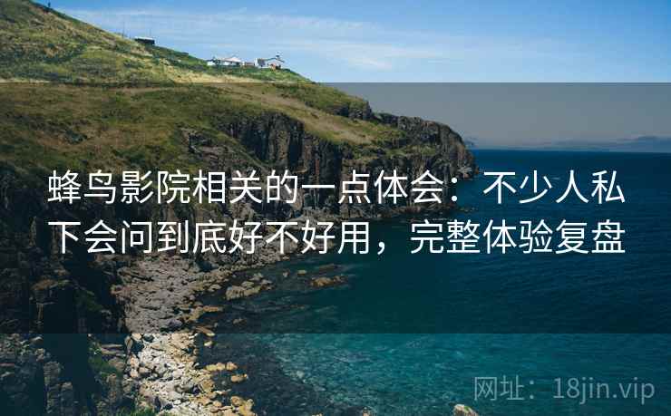 蜂鸟影院相关的一点体会:不少人私下会问到底好不好用,完整体验复盘