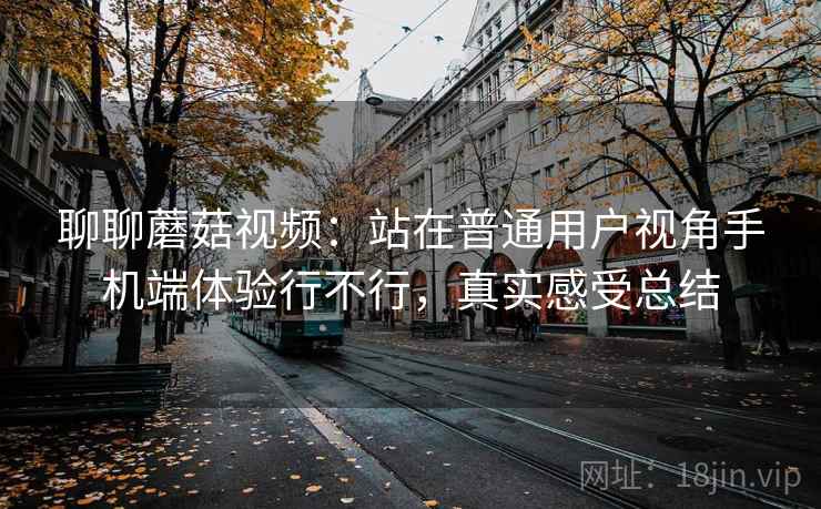 聊聊蘑菇视频：站在普通用户视角手机端体验行不行，真实感受总结