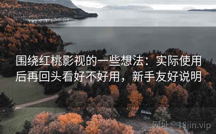 围绕红桃影视的一些想法:实际使用后再回头看好不好用,新手友好说明 第2张 围绕红桃影视的一些想法:实际使用后再回头看好不好用,新手友好说明 第2张